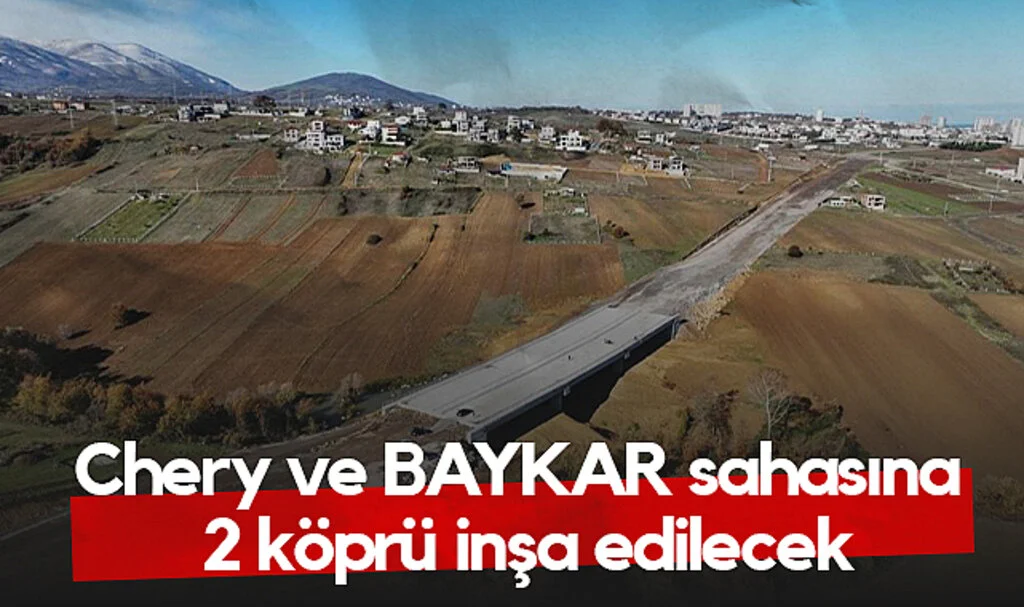 Samsun’daki Yeni OSB’ye 2 Yeni Köprü Yapılacak