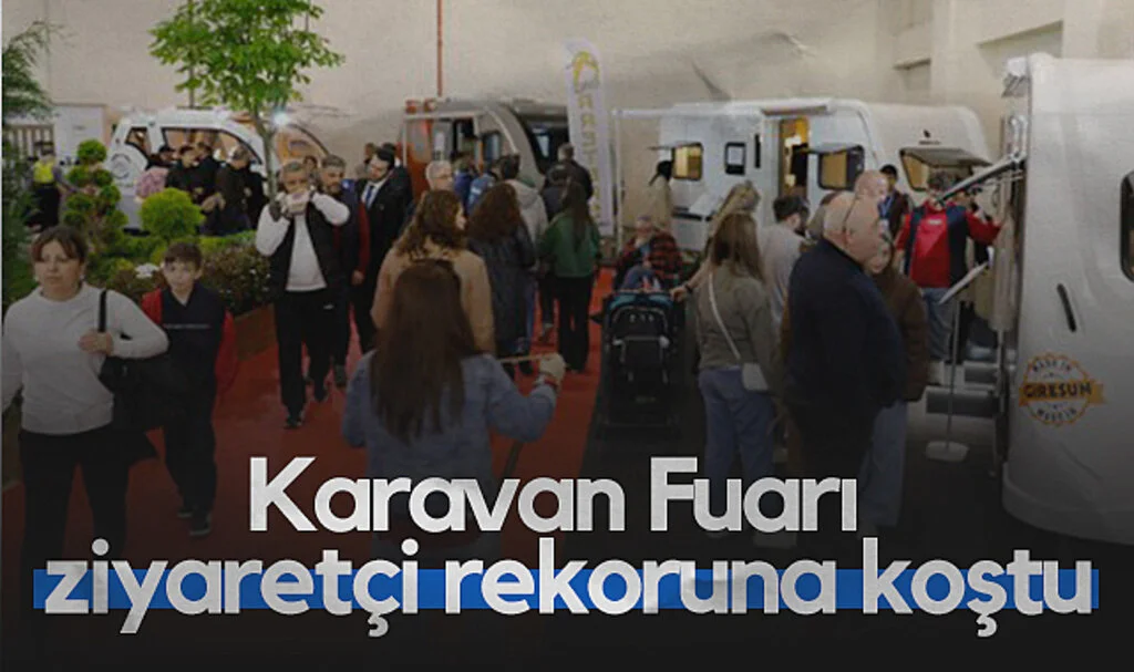 Samsun Karavan Fuarı Ziyaretçi Rekoruna Koştu