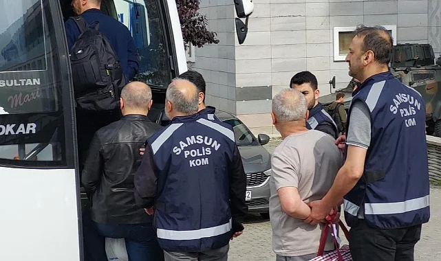 Samsun Merkezli FETÖ Operasyonunda 5 Tutuklama