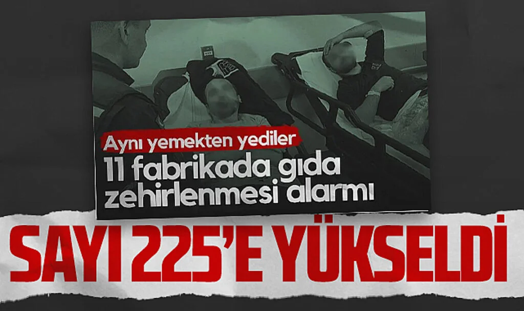 Samsun OSB’de Gıda Zehirlenmesi: 225 İşçi Etkilendi