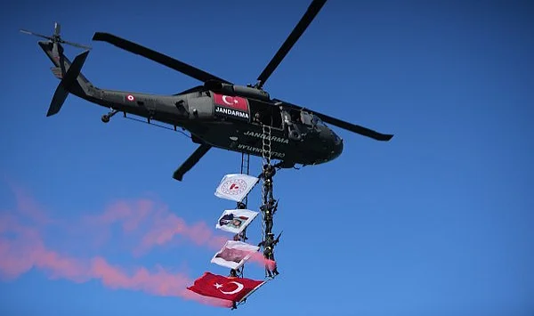 Samsun Semalarında Jandarmadan Nefes Kesen Gösteri
