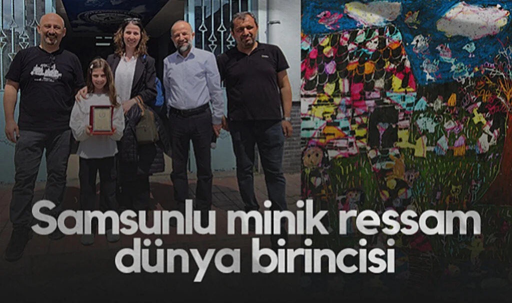 Samsunlu Minik Ressam Dünyanın En İyisi Seçildi