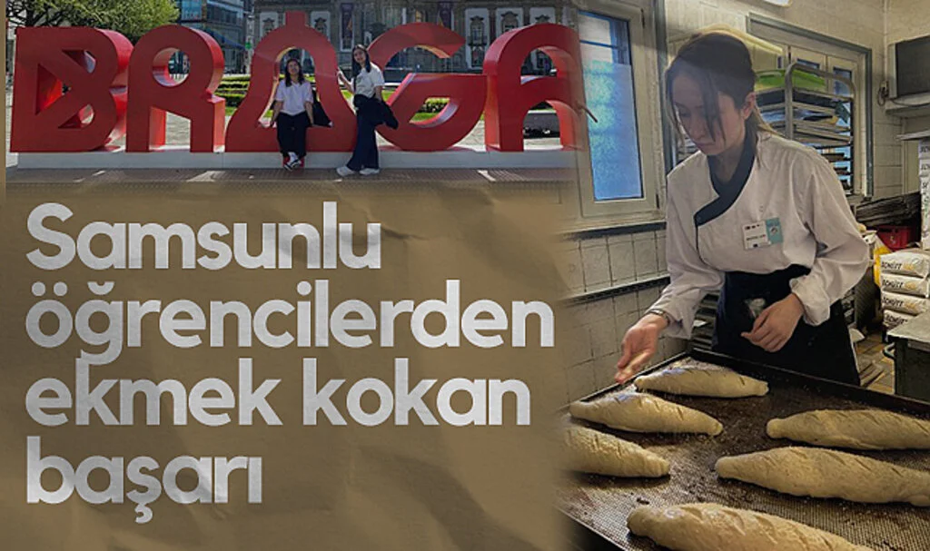Samsunlu Öğrencilerden Avrupa'da Ekmek Kokan Başarı