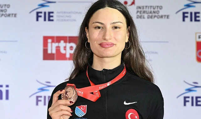 Samsunlu Sporcu Nisanur Erbil'den Bronz Madalya