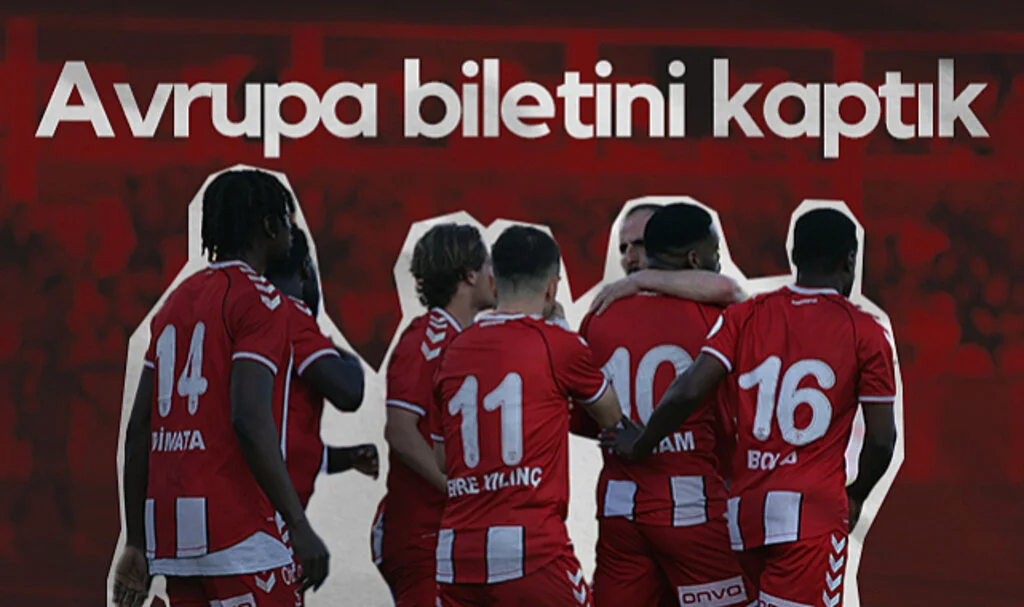 Samsunspor Avrupa Biletini Kaptı
