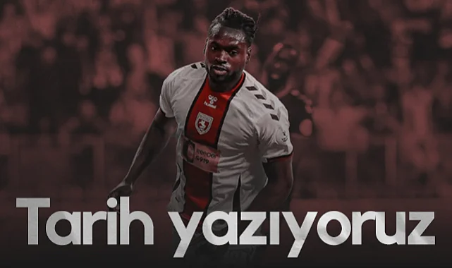 Samsunspor’da Dimata’dan Mesaj: Kulübümüz İçin Tarih Yazıyoruz