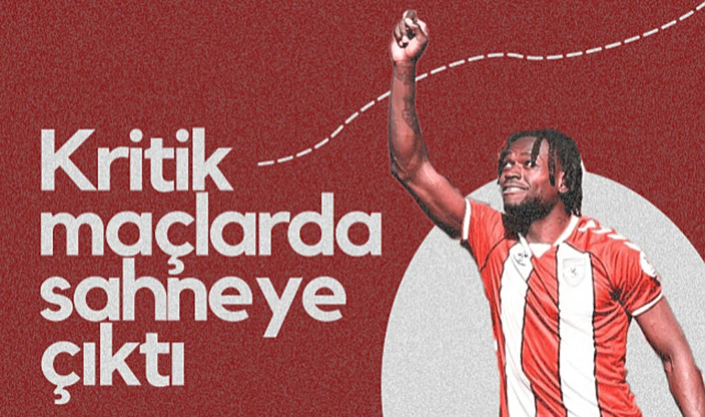 Samsunspor'da Dimata Rüzgarı: Kritik Maçlarda Sahneye Çıktı