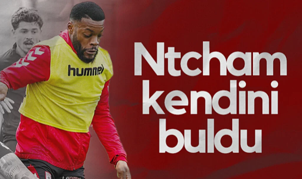 Samsunspor'da Ntcham'ın Formu Yükseliyor