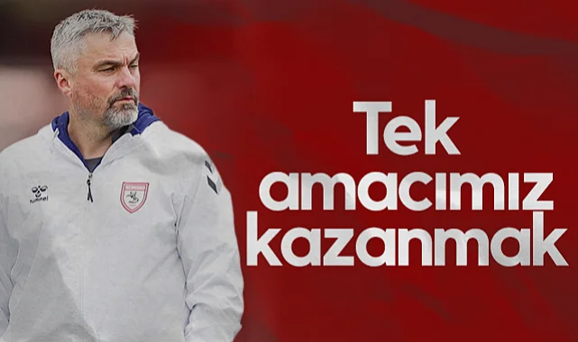 Samsunspor'da Reis'ten Trabzonspor Maçı Öncesi Mesaj: Tek Amacımız Kazanmak