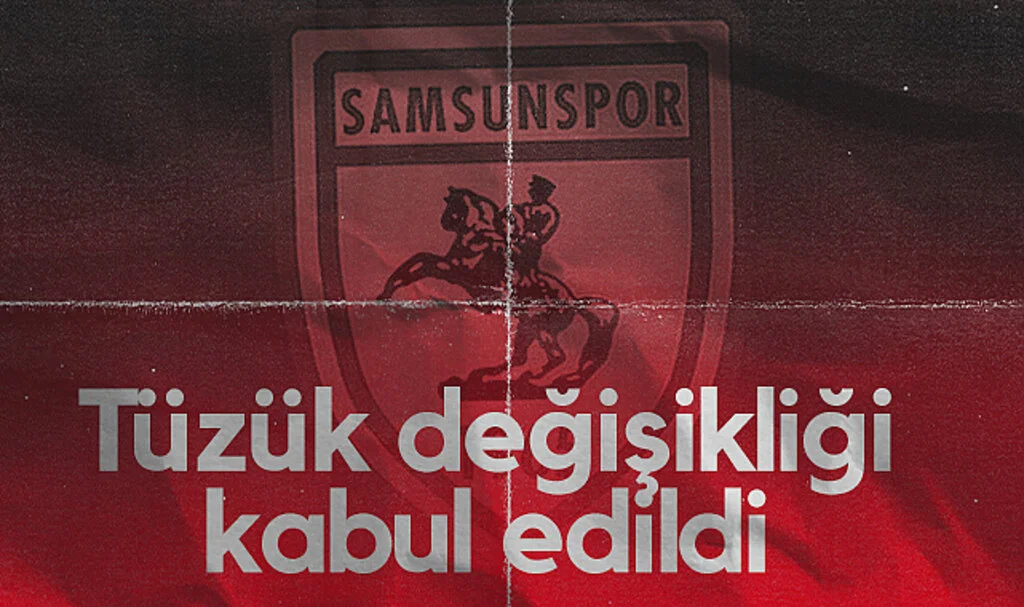 Samsunspor'da Tüzük Değişikliği Kabul Edildi