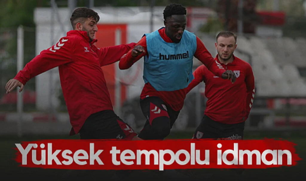 Samsunspor’dan Sivasspor Maçı Öncesi Yüksek Tempolu Hazırlık