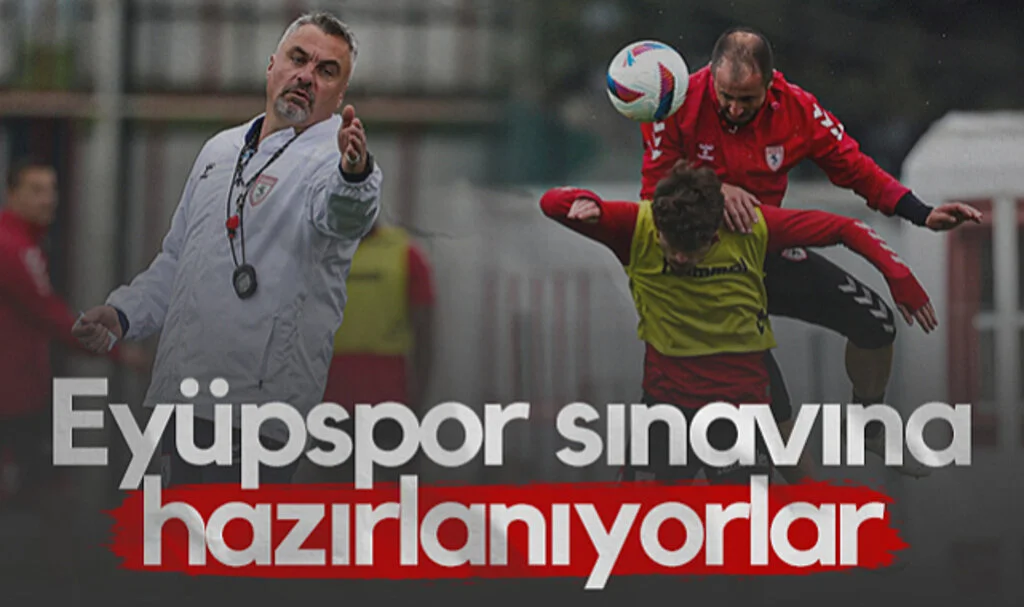 Samsunspor Eyüpspor Sınavına Hazırlanıyor