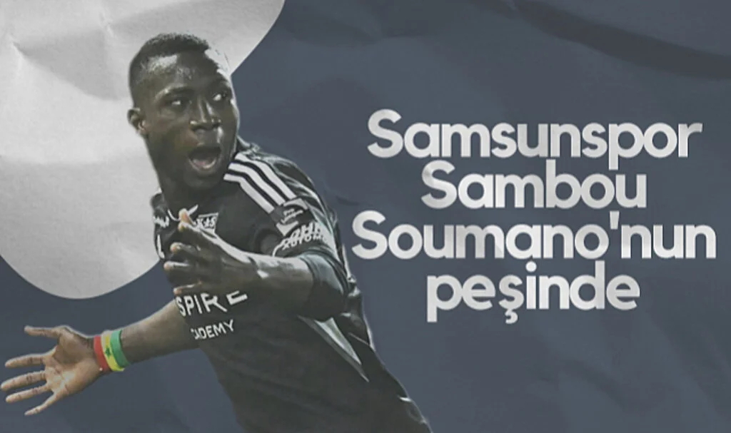 Samsunspor Sambou Soumano'nun Peşinde