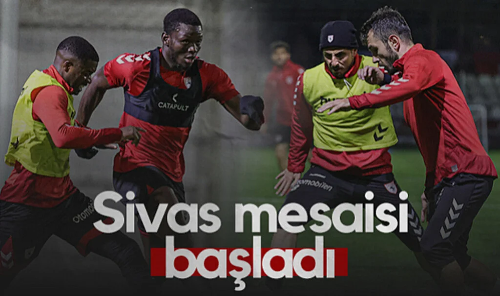 Samsunspor, Sivasspor Maçı Hazırlıklarına Başladı