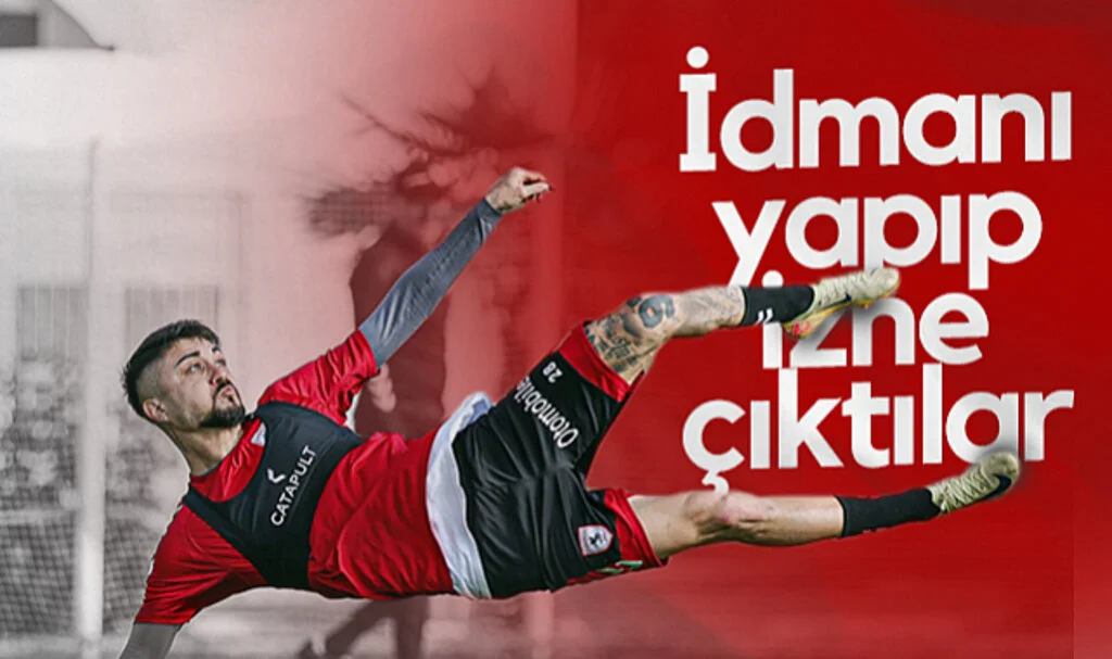 Samsunspor, Sivasspor Maçı Öncesi İdmanı Yapıp İzne Çıktı