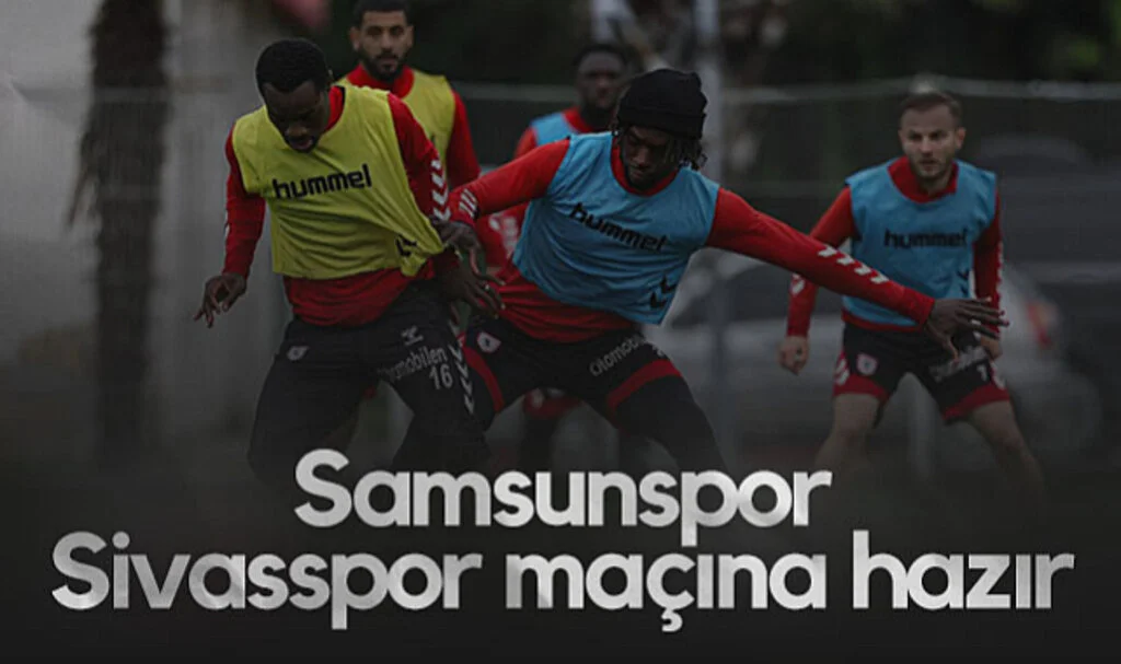 Samsunspor, Sivasspor Maçına Hazır