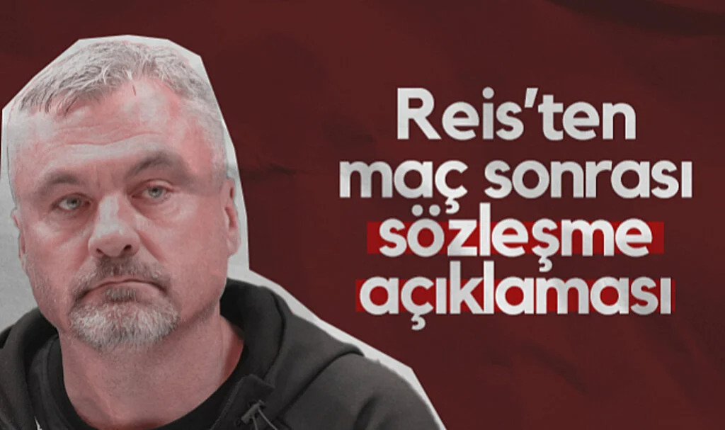Samsunspor Teknik Direktörü Thomas Reis'ten Sözleşme Açıklaması