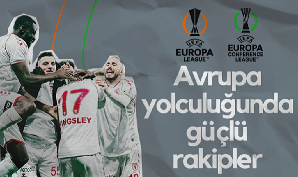 Samsunspor'un Avrupa Yolculuğunda Güçlü Rakipler Kapıda