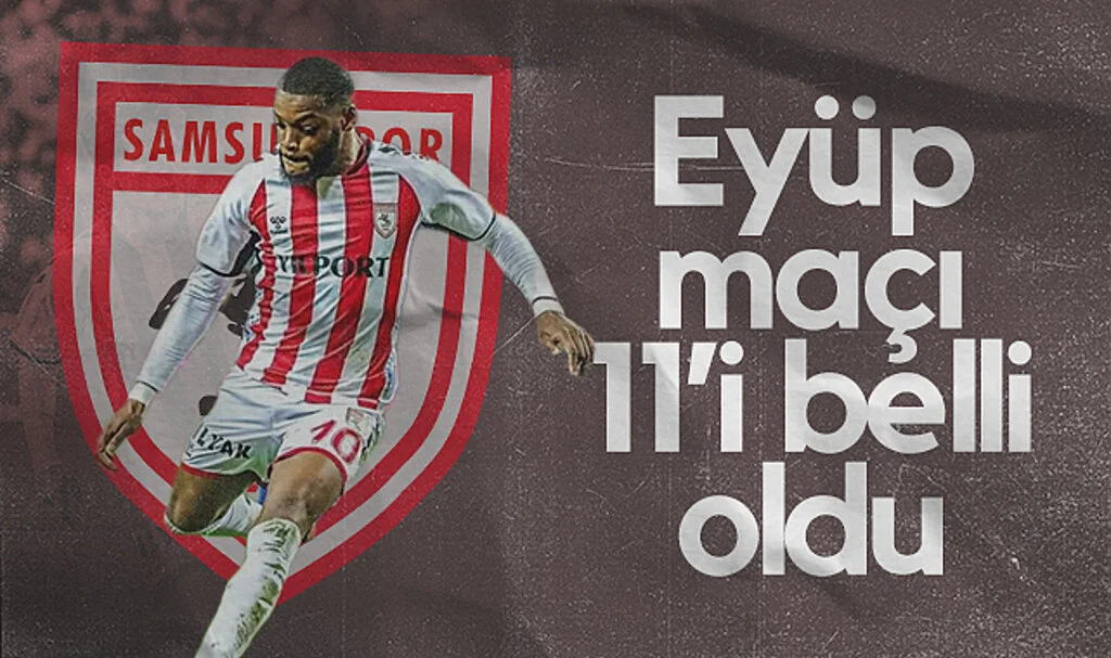 Samsunspor'un Eyüpspor Maçı Kadrosu Açıklandı