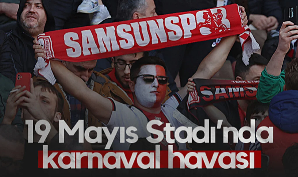 Samsunspor'un Eyüpspor Maçında 19 Mayıs Stadı Karnaval Gibiydi