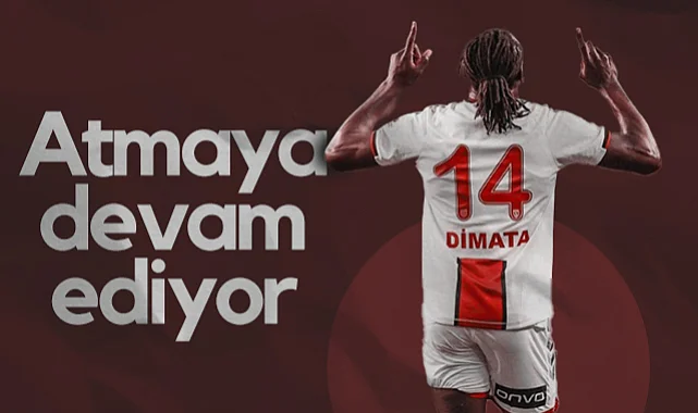Samsunspor’un Golcüsü Dimata Seriyi 3 Maça Çıkardı