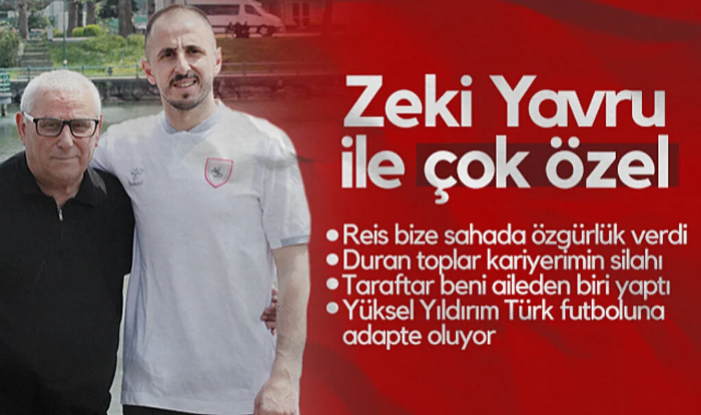 Samsunspor'un Kaptanı Zeki Yavru'dan Kritik Açıklamalar