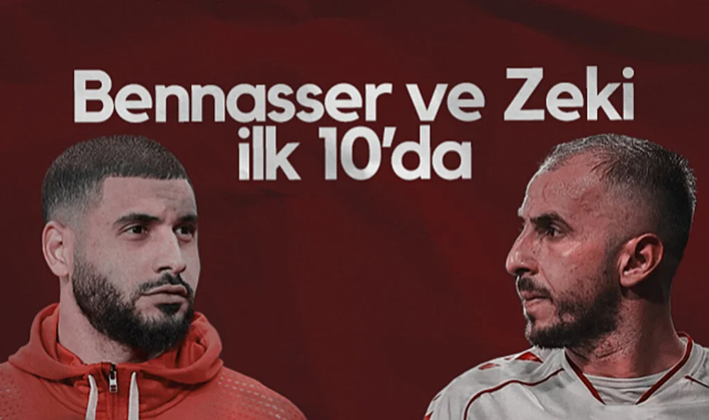 Samsunspor’un Pres Gücü Zirvede: Bennasser ve Zeki Yavru İlk 10’da