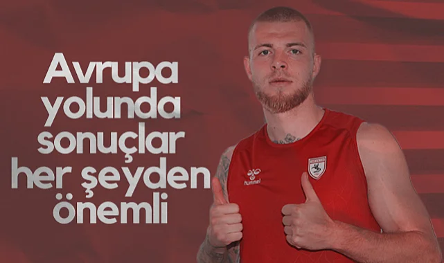 Samsunspor'un Stoperi Drongelen: Avrupa Yolunda Sonuçlar Her Şeyden Önemli