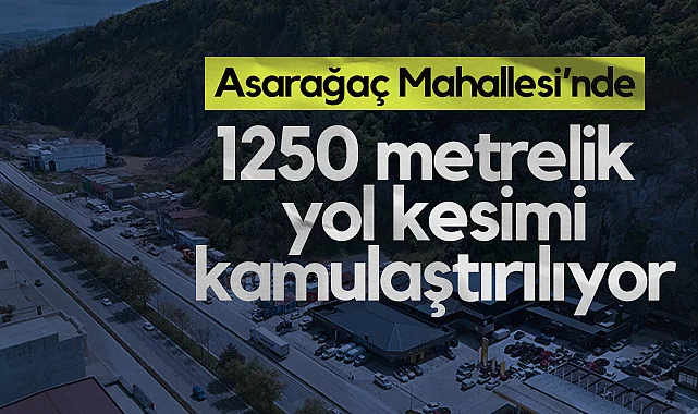 Tekkeköy Asarağaç Mahallesi’nde 1250 Metrelik Yolu Kesimi Kamulaştırılıyor
