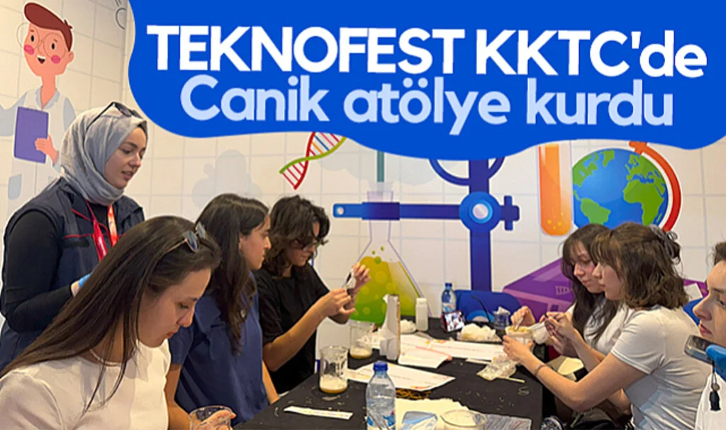 TEKNOFEST KKTC'de Canik Atölye Kurdu
