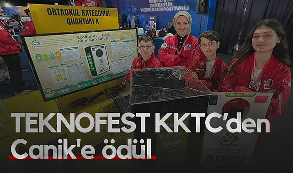 TEKNOFEST KKTC’de En İyi Sunum Ödülü Canik’in Oldu