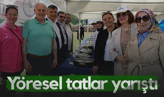Terme’de Yöresel Tatlar Yarıştı