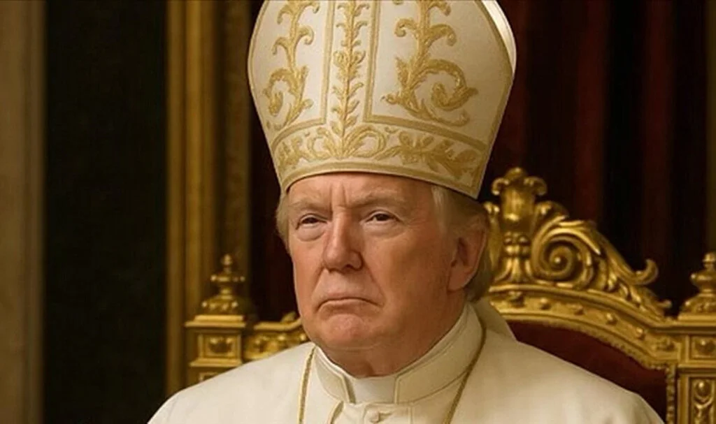 Trump’tan Papa Kıyafetli Yapay Zeka Görseli