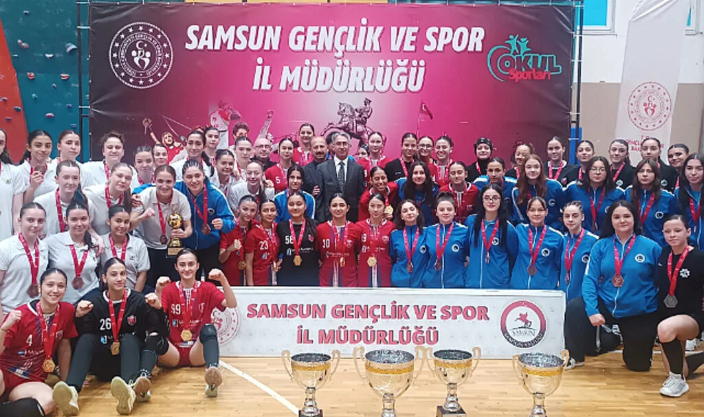 Yıldız Kızlar Hentbol Şampiyonası Samsun’da Tamamlandı