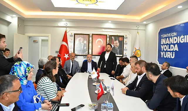AK Parti Ladik’te Bayramlaşma Programı Düzenledi