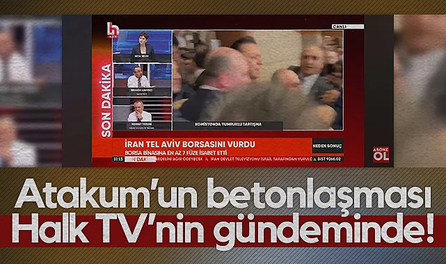 Atakum’un Betonlaşması Halk TV’nin Gündeminde!