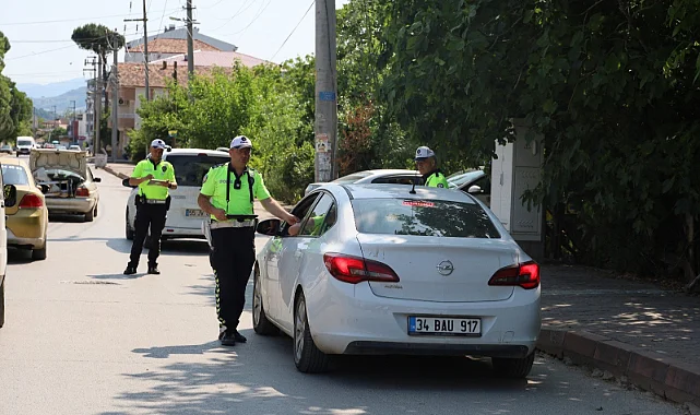 Bafra'da Bayram Trafiği İçin 6 Noktada Denetim