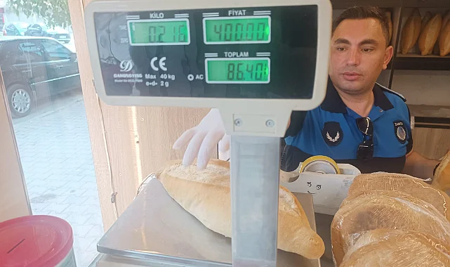 Bafra'da Fırınlarda Gramaj ve Temizlik Kontrolü