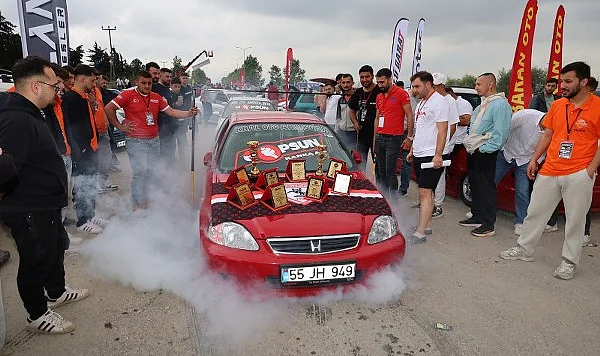 Bafra'da Modifiye Rüzgarı: 500 Araç Sergilendi