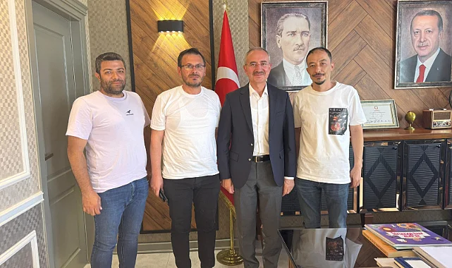 Çarşamba Gazeteciler Cemiyeti’nden Başkan Dündar’a Ziyaret