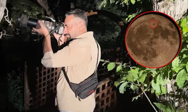 Dolunay Fotoğrafında ISS Sürprizi