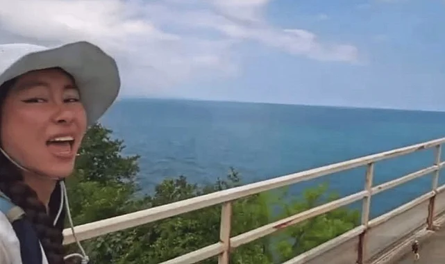 Güney Koreli Gezgin Hyojeong Park Giresun’da Duygulandırdı