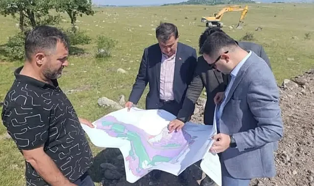 Havza'da Fabrika Alanında İnceleme