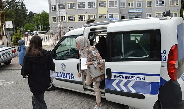 Havza'da YKS Heyecanı: 1617 Aday Ter Döktü
