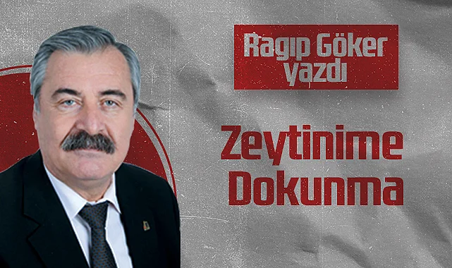 Hedef Halk Gazetesi Köşe Yazarı Ragıp Göker: Zeytinime Dokunma