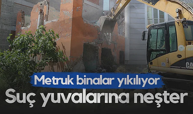 İlkadım'da Kötü Alışkanlıklara Karşı Yıkım
