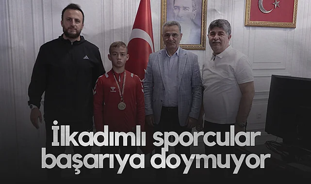 İlkadımlı Sporcular Başarıya Doymuyor