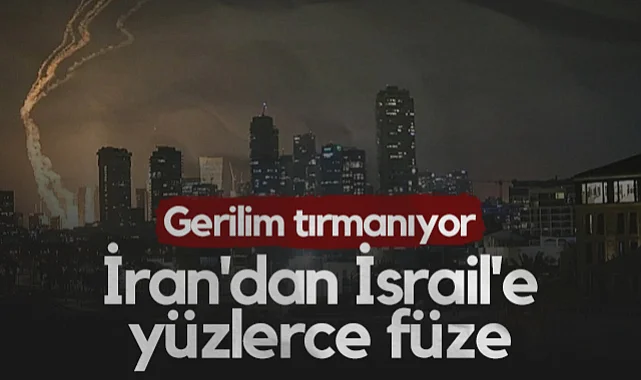 İran'dan İsrail'e Yüzlerce Füze: Gerilim Tırmanıyor