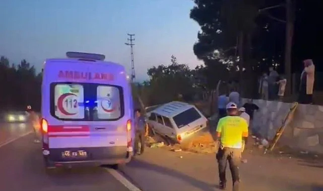 Kahramanmaraş’ta Otomobil Kazası: 7 Kişi Yaralandı