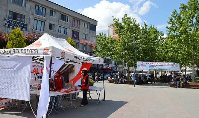 Kızılay'dan Havza'da Vekaletle Kurban Standı